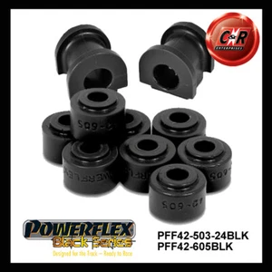 Powerflex Black FrARB24 + Frarb-Linkrod Cojinetes Para Rover 45 99-05 42 503 24 - Imagen 1 de 9