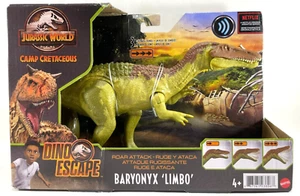 Jurassic World - GWD12 - Roar Attack Baryonyx Limbo Camp Cretaceous Dinosaur - Picture 1 of 3