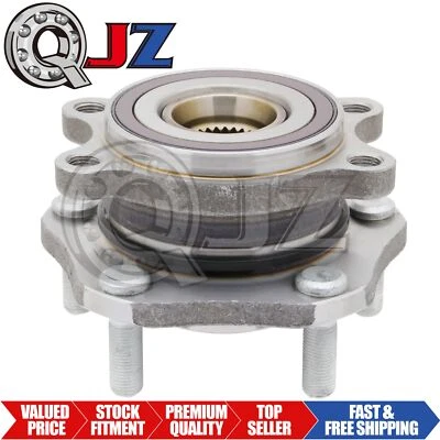 [1 paquete] Conjunto de buje de rueda delantero 513357 para Nissan Qashqai 2017-2018 AWD/FWD Foto 1 de 4