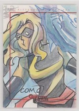 2013 Marvel Greatest Battles SketchaFEX Sketch Cards 1/1 Hanie Mohd 03x5