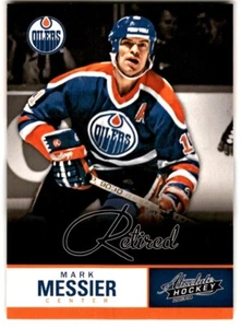2013-14 Panini Absolute Retired Mark Messier #7 Edmonton Oilers - Picture 1 of 2