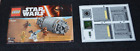 75136 INSTRUCTION BOOKLET & ORIGINAL STICKERS ONLY For Set # 75136 ~ Lego ~