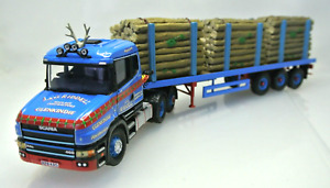 Corgi CC12806 Scania T144G Log Trailer J&G Riddell Ltd Glenkindie Aberdeenshire