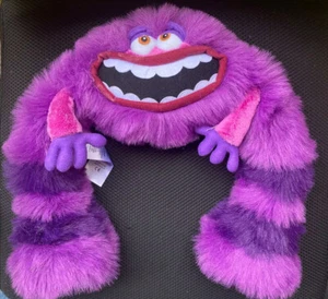 Disney Monsters University 12" Art Purple Plush With Movable Legs Toy Gift - Picture 1 of 2