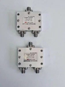LOT OF 2 PCS Hirose Electric POWER DIVIDER HRS HPS-2H(10) - Picture 1 of 4