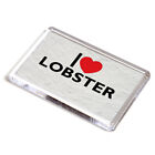 FRIDGE MAGNET - I Love Lobster - Novelty Food & Drink Gift