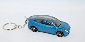 Matchbox blau Tesla Y Custom Schlüsselanhänger Maßstab 1:64 - Bild 1 von 4