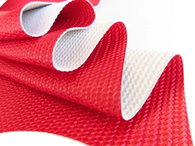 Lederhaut ROT LEINEN 120x45 1,2mm Rindleder Dickleder Sattelleder Riemen Tasche - Bild 1 von 3