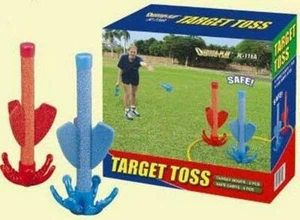 TARGET TOSS GIANT KIDS GARDEN LAWN DARTS OUTDOOR THROW GAME - Picture 1 of 1