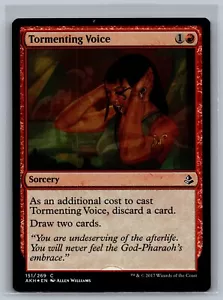 Magic The Gathering Amonkhet Tormenting Voice #151/269 Foil MTG TCG CCG - Picture 1 of 2