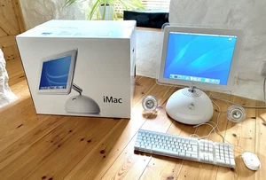 Boxed & Immaculate Condition Apple iMac G4 15" 1GHz PowerPC Model 6,3 2003 - Picture 1 of 16