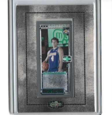 2003-04 TOPPS ROOKIE MATRIX BASKETBALL LUKE WALTON AUTO MINI-FRAMED CARD - Image 1 of 2