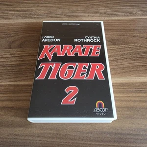 Karate Tiger 2 No Retreat No Surrender 2 Ascot Video VHS Video Kassette Rare OOP - Bild 1 von 7