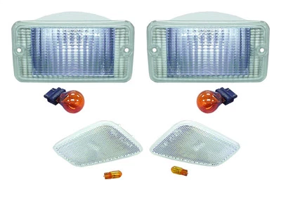 RT Off-Road RT28015 Kit de luces de estacionamiento transparentes y marcador lateral para Jeep TJ 1997-2006 Foto 1 de 2