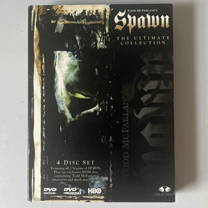 Spawn The Ultimate Collection DVD 1999 Seasons 1-3 + ROM Todd McFarlane 4 Disc - Picture 1 of 6