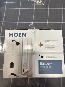 Moen 82910BRB Banbury Single-Handle 1-Spray 1.75 GPM Tub and Shower Faucet with - Picture 1 of 4