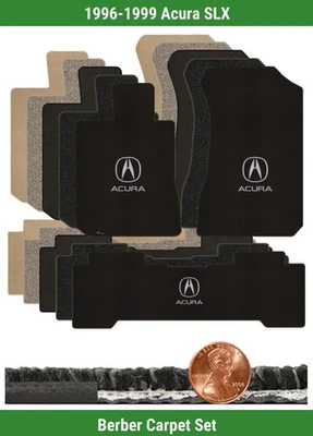 Juego de alfombrillas bereber personalizadas Lloyd para Acura SLX 1996-1999 con logotipo (3 piezas) #3U Foto 1 de 4