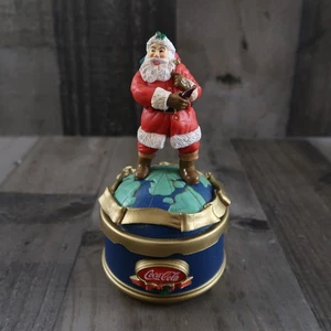 1993 Coca Cola Santa Claus Music Box WORKS! Musical Christmas Vintage 90s - Picture 1 of 6