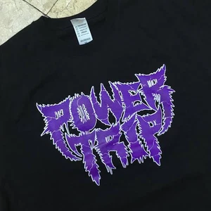 Camisa Power Trip Band Logo Púrpura Unisex Concierto S-5XL K083 - Imagen 1 de 5
