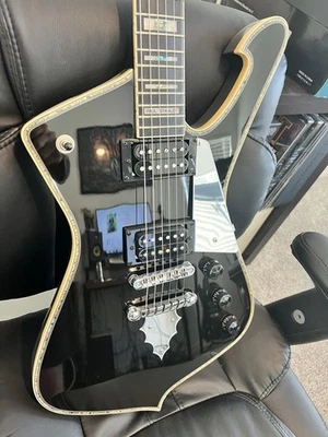 Ibanez Model PS120BK, Paul Stanley KISS Signature Electric Guitar, Black - Image 1 of 4