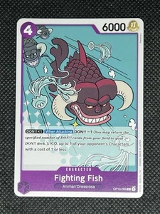 One Piece Royal Blood FIGHTING FISH #OP10-069 Viola Personaggio Colpo - Foto 1 di 2