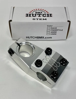 Vástago CNC Hutch 53 mm carga superior pulido sin rosca nueva escuela BMX Western H truco Foto 1 de 4