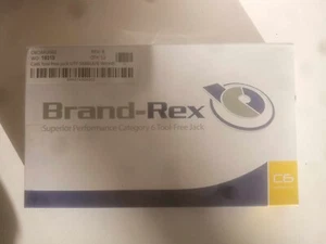 BRAND-REX BOX DA 12 CONNETTORI FEMMINA CATEGORIA 6 - Zdjęcie 1 z 5
