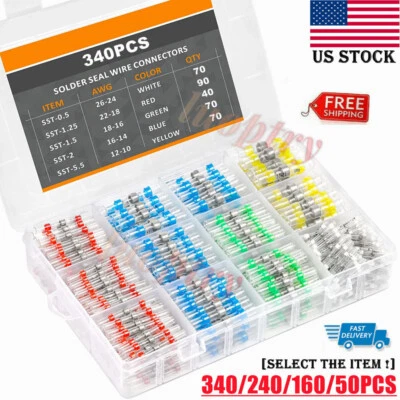 340/50Pcs Solderstick Waterproof Solder Wire Connector Kit Original Top Quality - Image 1 of 4