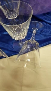 5 BICCHIERI IN CRISTALLO VINTAGE DA ACQUA - Foto 1 di 2