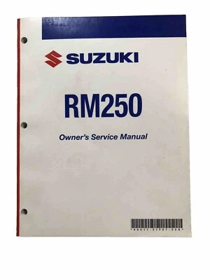 Suzuki RM-250 2007 OEM taller de motocicletas manual de reparación manual guía de mantenimiento Foto 1 de 4