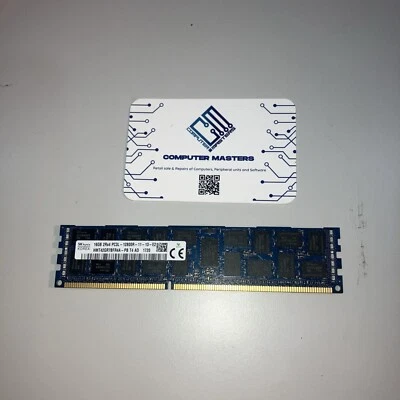 HMT42GR7DFR4A-PB HYNIX 16GB 2RX4 PC3L-12800R DDR3-1600MHz MEMORY  - Image 1 of 3