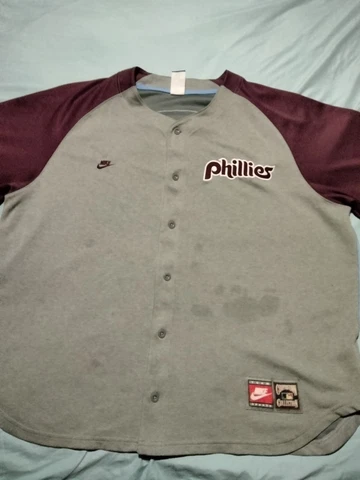 Nike Cooperstown Collection MLB Philadelphia Phillies Ryan Howard Jersey XXL Cover