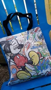 Art Grafitti Mickey Mouse Tasche - Bild 1 von 3