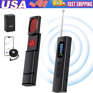 Anti-Spy Signal Detector Hidden Camera GSM Audio Bug Finder Scanner Tracker Lot - Picture 1 of 15