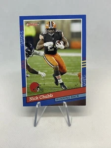 2021 Panini Donruss Nick Chubb 1991 Donruss #91-35 Cleveland Browns - Picture 1 of 2