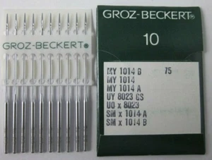 WHEELER & WILSON, 1014 B/A, UY8023, Talla 11/75 PARA MÁQUINAS DE COSER DE BLOQUEO DE 4 AGUJAS - Imagen 1 de 4