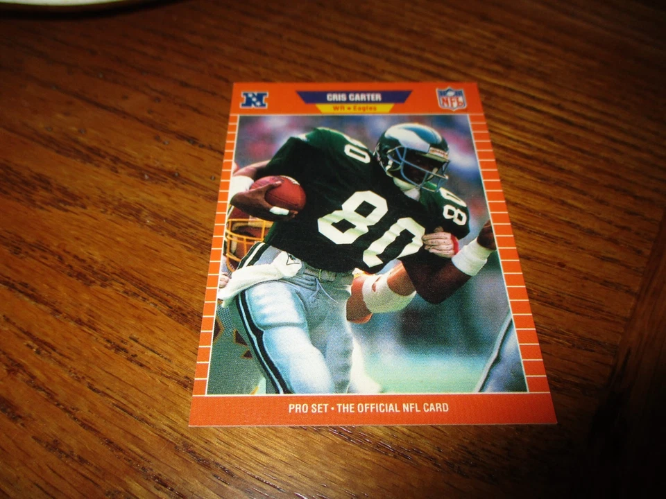 Cris Carter 1989 Pro Set RC #314 Foto 1 de 1