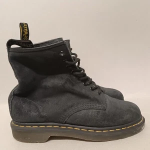 BOTAS DE COMBATE DR MARTENS PASCAL MUJER CUERO GAMUZA NEGRAS TALLA UK7 EU41 (bx107) - Imagen 1 de 10
