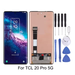 Conjunto de digitalizador de pantalla táctil con pantalla LCD OLED para TCL 20 Pro 5G T810H reemplazar - Imagen 1 de 2