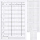"High-Quality 10pcs Golf Scorecards for Sports - Coated Paper"