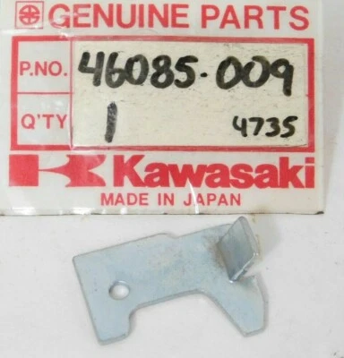 1 NOS Genuine Kawasaki Switch Wiring Holder F1 A1 A1SS W1 W1SS OEM 46085-009 NEW - Image 1 of 3