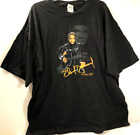 NEIL DIAMOND Vintage 2001 On Tour In Concert Music Double Sided Black T-Shirt L