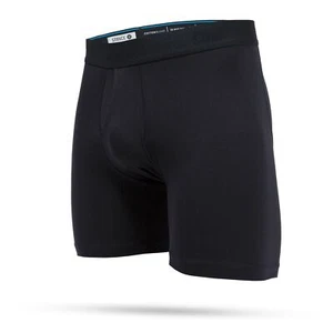 Calzoncillos boxer Stance para hombre ~ estándar 6 pulgadas negro1 - Imagen 1 de 2