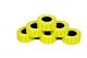 10 Rolls FL. Yellow Best Before in Red Ink for Motex MX-5500 CT1 Price Labels