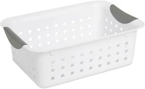 12-Pack Ultra Basket, Open Plastic Bins, Countertop, Cabinet and Closet Organize - Picture 1 of 9