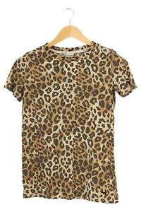 VICTORIAS SECRET T-Shirt XS Braun Leopardenmuster Damen Casual