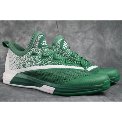 Adidas Boost AQ8093 Green White Boston Celtics NY Jets Basketball Sz 18 ANB - Image 1 of 4