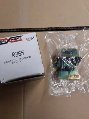 New Borg Warner BWD Blower Relay R365 Fits Volkswagen Chevrolet Cadillac Buick  - Image 1 of 3