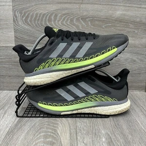 Scarpe Adidas Uomo Taglia UK 11 Solar Glide ST Boost Running Palestra Grigio Scarpe da Ginnastica - Foto 1 di 12