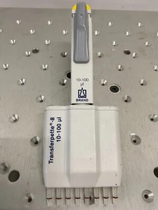 Marken Transferpipette-8 10-100 μL Mehrkanalpipette - Bild 1 von 2